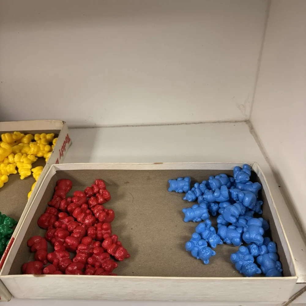 1985 VTG Teddy Bear Counters Multi-Sensory Intro to Numbers Mostly Complete (95)